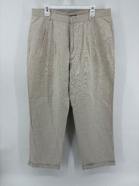 Dockers Men's Cream Linen Blend Pants SIZE 38x30